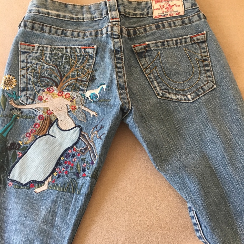 Barely worn True Religion vintage Joey jeans